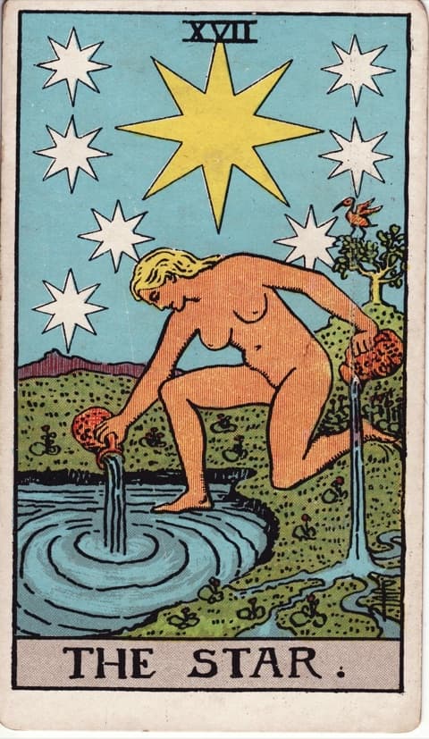 The Star from the 1909 deck